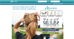 Desktop Screenshot of ahoona.com
