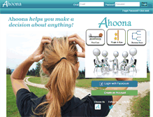 Tablet Screenshot of ahoona.com
